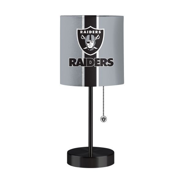 Las Vegas Raiders USB Charging Desk Lamp