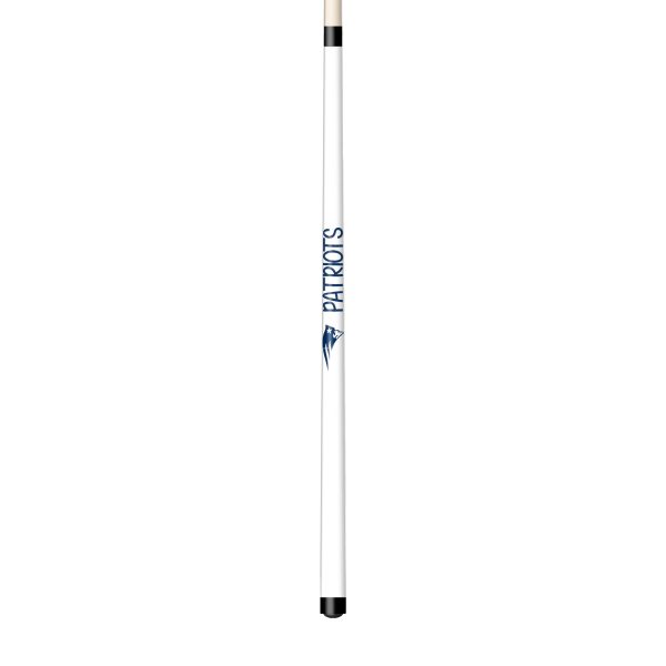 Laser Etched Maple Shorty Billiard Cue New England Patriots