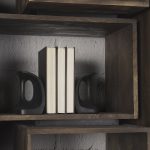 Last Cobbler's (Set of 2) 8L x 6W Black Shoemaker Tool Bookends