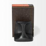 Last Cobbler's (Set of 2) 8L x 6W Black Shoemaker Tool Bookends