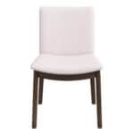 Beige Solid Wood Mid-Century Modern Dining Chair (Set of 2) 7 Beige Solid Wood Mid-Century Modern Dining Chair (Set of 2)