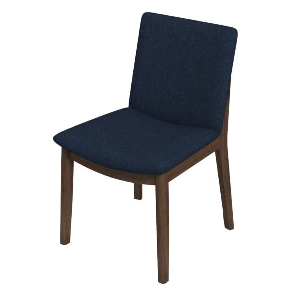 LauraBlueFabricDiningChair 2