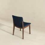 Blue Linen Solid Wood Mid-Century Modern Dining Chair (Set of 2) 13 Blue Linen Solid Wood Mid-Century Modern Dining Chair (Set of 2)