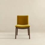 Gold Velvet Solid Wood Mid-Century Modern Dining Chair (Set of 2) 13 Gold Velvet Solid Wood Mid-Century Modern Dining Chair (Set of 2)