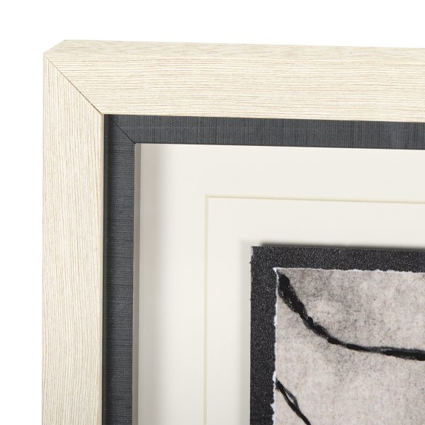 Leafy Shade I by Mercana Studio a Hand Embelished Textured Framed Art Print Matted under Glass 4