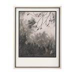 Leafy Shade II by Mercana Studio a Hand Embelished Textured Framed Art Print Matted under Glass