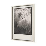 Leafy Shade II by Mercana Studio a Hand Embelished Textured Framed Art Print Matted under Glass