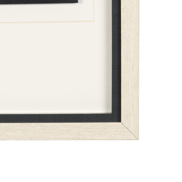 Leafy Shade II by Mercana Studio a Hand Embelished Textured Framed Art Print Matted under Glass 3