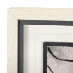 Leafy Shade II by Mercana Studio a Hand Embelished Textured Framed Art Print Matted under Glass