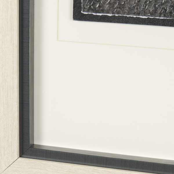 Leafy Shade II by Mercana Studio a Hand Embelished Textured Framed Art Print Matted under Glass 5