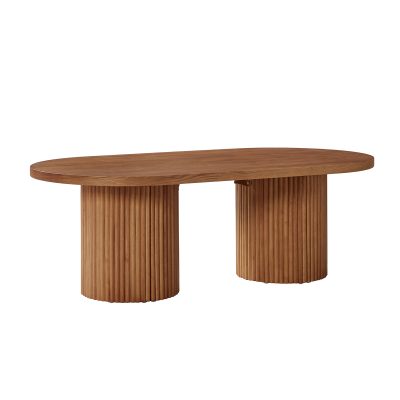 Lee Acorn Solid Wood Convertible Coffee Table