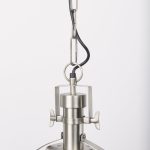 Leighton 15.0L x 15.0W x 20.0H Antique Nickel Pendant Light