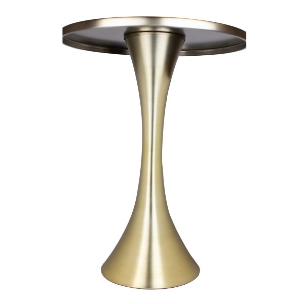 Lenuxe 24 Contemporary Gold Metal Accent Table 4