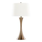 Lenuxe 29 Contemporary Golden Bronze Table Lamps (Set of 2) 14 Lenuxe 29 Contemporary Golden Bronze Table Lamps (Set of 2)