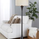 Lenuxe 65 Contemporary Bronze Metal Linen Shade Floor Lamp 9 Lenuxe 65 Contemporary Bronze Metal Linen Shade Floor Lamp