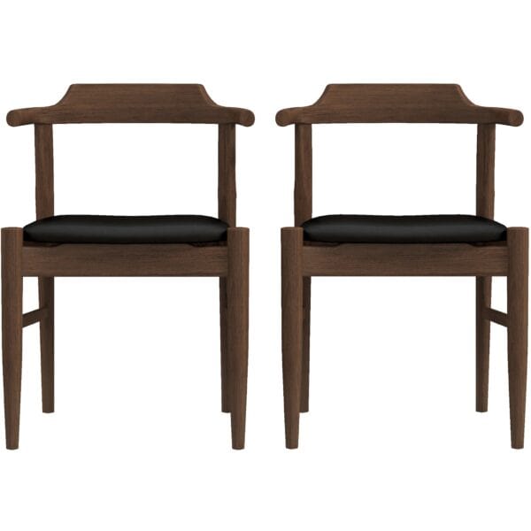 Leon Leather Dining Chair 1