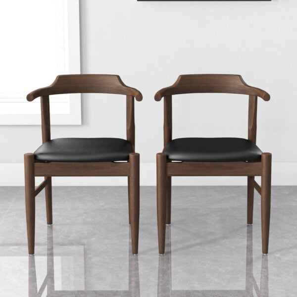 Leon Leather Dining Chair 10