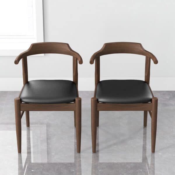 Leon Leather Dining Chair 11