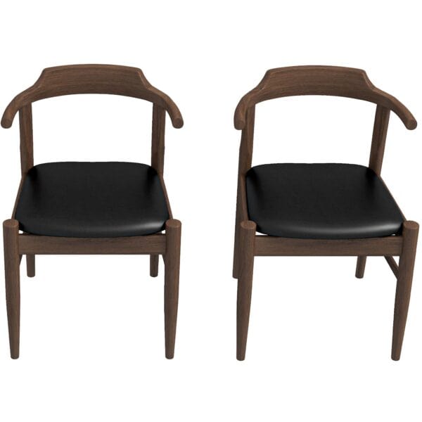 Leon Leather Dining Chair 2