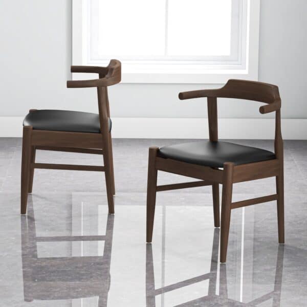 Leon Leather Dining Chair 9
