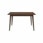 Walnut Solid Wood Rectangular Dining Table 47 Inch 7 Walnut Solid Wood Rectangular Dining Table 47 Inch
