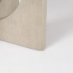 Liesl 54.L x 54.0W x 30.0H Barely Gray Finished Wood W/ Circular Top Dining Table
