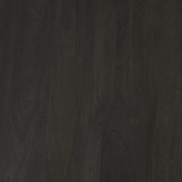 Liesl 54.L x 54.0W x 30.0H Black Wood W Circular Top Dining Table 4