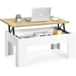 Lift Top Coffee Table with Hidden Storage and Adjustable Height 25 Lift Top Coffee Table with Hidden Storage and Adjustable Height