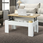 Lift Top Coffee Table with Hidden Storage and Adjustable Height 22 Lift Top Coffee Table with Hidden Storage and Adjustable Height
