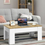 Lift Top Coffee Table with Hidden Storage and Adjustable Height 23 Lift Top Coffee Table with Hidden Storage and Adjustable Height