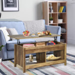 Lift Top Coffee Table with Hidden Storage and Lower Shelf 34 Lift Top Coffee Table with Hidden Storage and Lower Shelf
