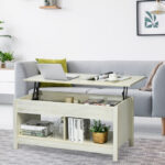 Lift Top Coffee Table with Hidden Storage and Lower Shelf 36 Lift Top Coffee Table with Hidden Storage and Lower Shelf