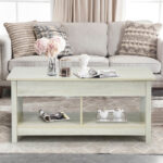 Lift Top Coffee Table with Hidden Storage and Lower Shelf 41 Lift Top Coffee Table with Hidden Storage and Lower Shelf