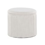 Lindsey 17-Inch Cream Contemporary Folding Storage Ottoman 15 Lindsey 17-Inch Cream Contemporary Folding Storage Ottoman