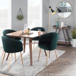Lindsey Gold and Green Velvet Contemporary Accent Chair 14 Lindsey Gold and Green Velvet Contemporary Accent Chair