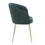 Lindsey Gold and Green Velvet Contemporary Accent Chair 19 Lindsey Gold and Green Velvet Contemporary Accent Chair