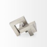 Link Small Silver Metal Sculpture Decorative Object