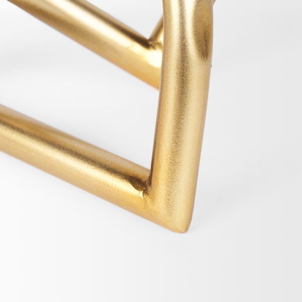 Locke Large Gold Metal Decorative Object 6