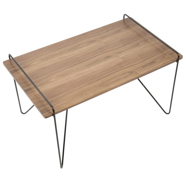 Loft Mid Century Modern Walnut Coffee Table 11