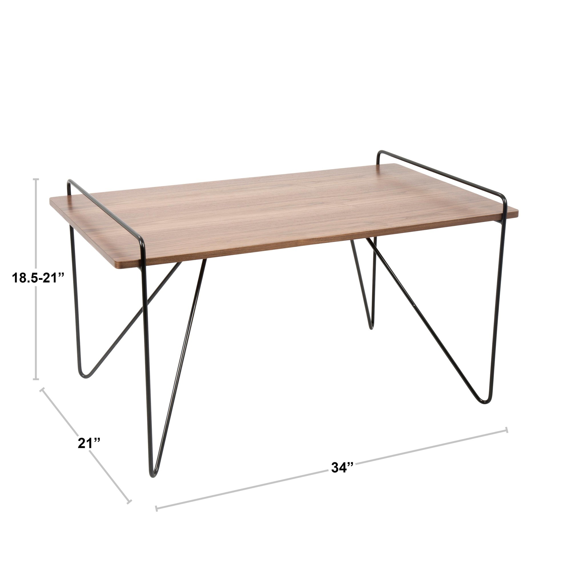 Loft Mid-Century Modern Walnut Coffee Table 13 Loft Mid-Century Modern Walnut Coffee Table - Image 13