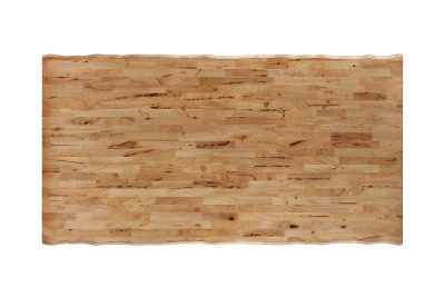 Logans Edge Trestle Dining Table with Live Edge