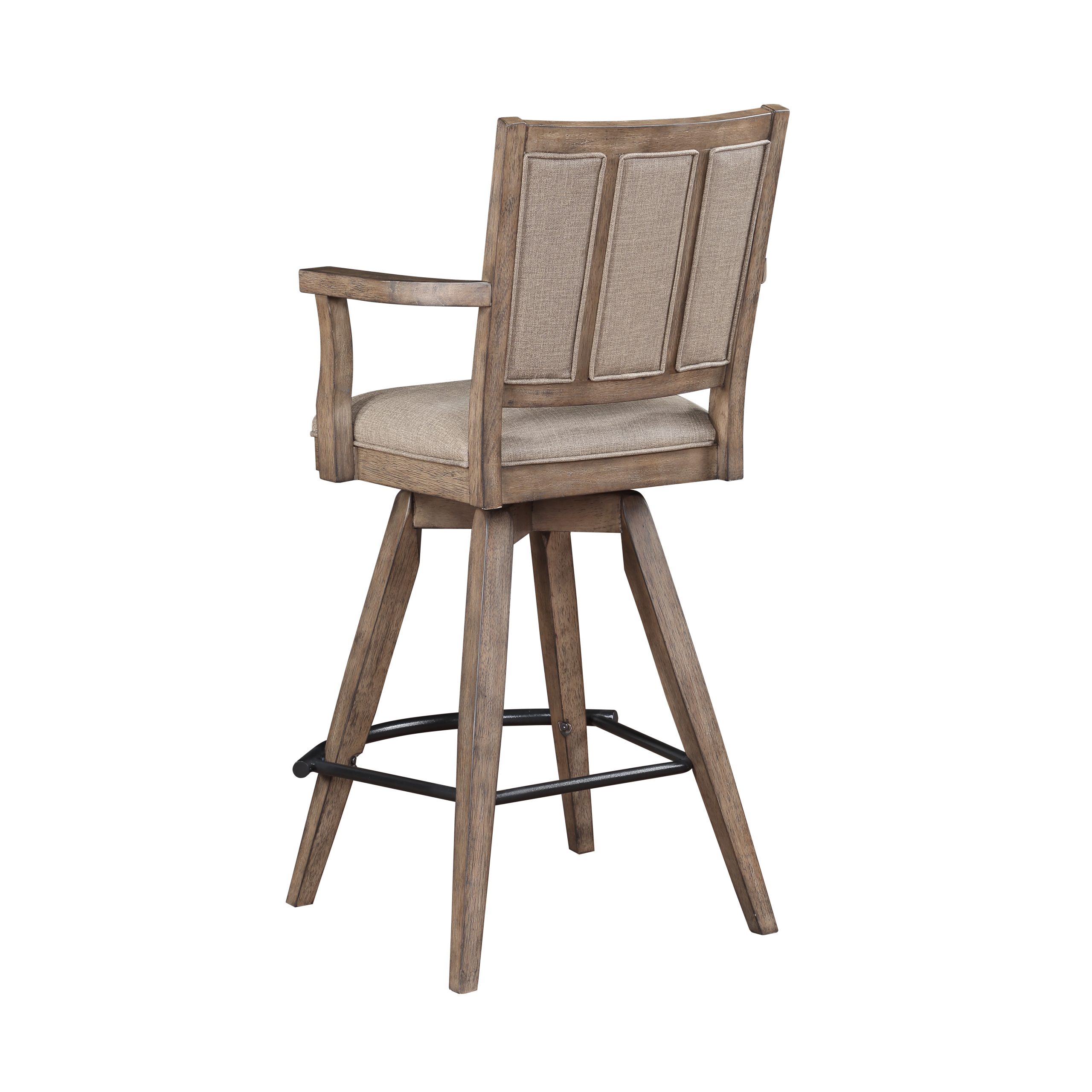 logans point spectator swivel bar stool