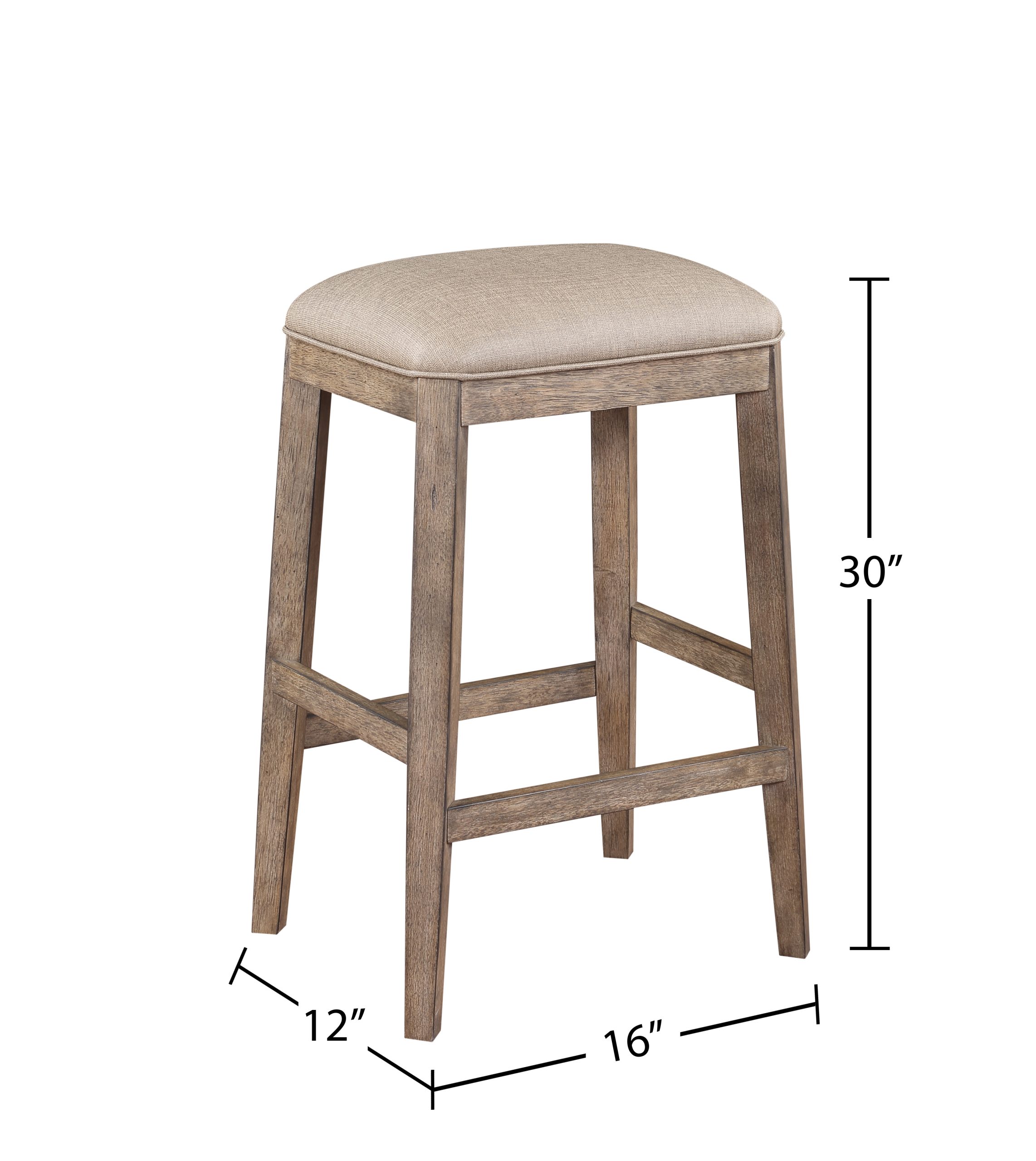 logans point 30-inch saddle stool