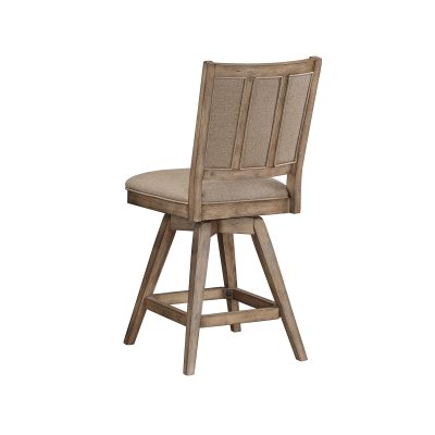 Logans Point 24-Inch High Back Swivel Counter stool