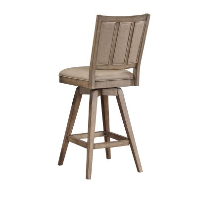 Logans Point 30-Inch High Back Swivel Bar Stool