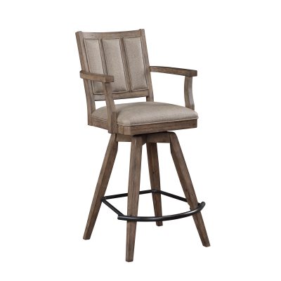 Logans Point Spectator Swivel Bar Stool