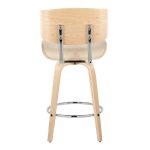 Lombardi 26-Inch Cream Mid-Century Modern Swivel Counter Stools (Set of 2) 17 Lombardi 26-Inch Cream Mid-Century Modern Swivel Counter Stools (Set of 2)