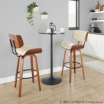 Lombardi 30 Mid-Century Cream Swivel Barstools (Set of 2) 13 Lombardi 30 Mid-Century Cream Swivel Barstools (Set of 2)