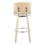 Lombardi 30 Mid-Century Modern Cream Swivel Barstool (Set of 2) 21 Lombardi 30 Mid-Century Modern Cream Swivel Barstool (Set of 2)