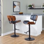 Lombardi Black Mid-Century Modern Swivel Bar Stools (Set of 2) 22 Lombardi Black Mid-Century Modern Swivel Bar Stools (Set of 2)